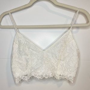 Shein lace crop top.